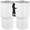 20 oz. Tall Stainless Steel Vacuum Insulated Tumbler White Thumbnail