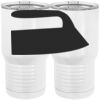 20 oz. Tall Stainless Steel Vacuum Insulated Tumbler White Thumbnail