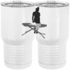 20 oz. Tall Stainless Steel Vacuum Insulated Tumbler White Thumbnail
