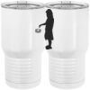 20 oz. Tall Stainless Steel Vacuum Insulated Tumbler White Thumbnail