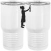 20 oz. Tall Stainless Steel Vacuum Insulated Tumbler White Thumbnail