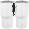 20 oz. Tall Stainless Steel Vacuum Insulated Tumbler White Thumbnail