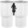20 oz. Tall Stainless Steel Vacuum Insulated Tumbler White Thumbnail