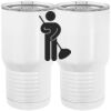 20 oz. Tall Stainless Steel Vacuum Insulated Tumbler White Thumbnail