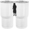 20 oz. Tall Stainless Steel Vacuum Insulated Tumbler White Thumbnail