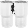 20 oz. Tall Stainless Steel Vacuum Insulated Tumbler White Thumbnail