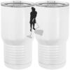 20 oz. Tall Stainless Steel Vacuum Insulated Tumbler White Thumbnail