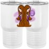 20 oz. Tall Stainless Steel Vacuum Insulated Tumbler White Thumbnail