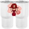 20 oz. Tall Stainless Steel Vacuum Insulated Tumbler White Thumbnail