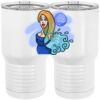 20 oz. Tall Stainless Steel Vacuum Insulated Tumbler White Thumbnail
