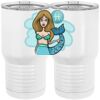 20 oz. Tall Stainless Steel Vacuum Insulated Tumbler White Thumbnail