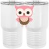 20 oz. Tall Stainless Steel Vacuum Insulated Tumbler White Thumbnail