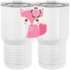 20 oz. Tall Stainless Steel Vacuum Insulated Tumbler White Thumbnail