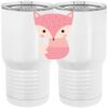 20 oz. Tall Stainless Steel Vacuum Insulated Tumbler White Thumbnail