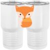 20 oz. Tall Stainless Steel Vacuum Insulated Tumbler White Thumbnail