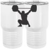 20 oz. Tall Stainless Steel Vacuum Insulated Tumbler White Thumbnail