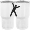 20 oz. Tall Stainless Steel Vacuum Insulated Tumbler White Thumbnail