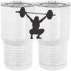 20 oz. Tall Stainless Steel Vacuum Insulated Tumbler White Thumbnail