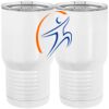 20 oz. Tall Stainless Steel Vacuum Insulated Tumbler White Thumbnail