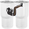 20 oz. Tall Stainless Steel Vacuum Insulated Tumbler White Thumbnail
