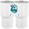 20 oz. Tall Stainless Steel Vacuum Insulated Tumbler White Thumbnail