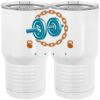 20 oz. Tall Stainless Steel Vacuum Insulated Tumbler White Thumbnail