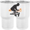 20 oz. Tall Stainless Steel Vacuum Insulated Tumbler White Thumbnail