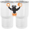 20 oz. Tall Stainless Steel Vacuum Insulated Tumbler White Thumbnail
