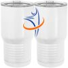 20 oz. Tall Stainless Steel Vacuum Insulated Tumbler White Thumbnail