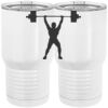 20 oz. Tall Stainless Steel Vacuum Insulated Tumbler White Thumbnail