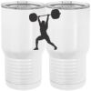 20 oz. Tall Stainless Steel Vacuum Insulated Tumbler White Thumbnail