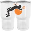 20 oz. Tall Stainless Steel Vacuum Insulated Tumbler White Thumbnail