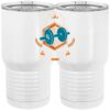 20 oz. Tall Stainless Steel Vacuum Insulated Tumbler White Thumbnail