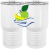 20 oz. Tall Stainless Steel Vacuum Insulated Tumbler White Thumbnail