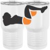 20 oz. Tall Stainless Steel Vacuum Insulated Tumbler White Thumbnail