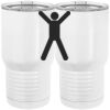 20 oz. Tall Stainless Steel Vacuum Insulated Tumbler White Thumbnail