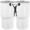 20 oz. Tall Stainless Steel Vacuum Insulated Tumbler White Thumbnail