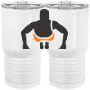 20 oz. Tall Stainless Steel Vacuum Insulated Tumbler White Thumbnail