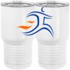 20 oz. Tall Stainless Steel Vacuum Insulated Tumbler White Thumbnail