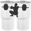 20 oz. Tall Stainless Steel Vacuum Insulated Tumbler White Thumbnail