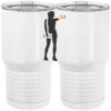 20 oz. Tall Stainless Steel Vacuum Insulated Tumbler White Thumbnail