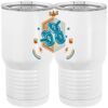 20 oz. Tall Stainless Steel Vacuum Insulated Tumbler White Thumbnail