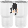 20 oz. Tall Stainless Steel Vacuum Insulated Tumbler White Thumbnail