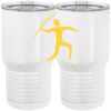 20 oz. Tall Stainless Steel Vacuum Insulated Tumbler White Thumbnail