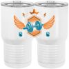 20 oz. Tall Stainless Steel Vacuum Insulated Tumbler White Thumbnail