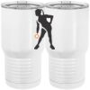 20 oz. Tall Stainless Steel Vacuum Insulated Tumbler White Thumbnail