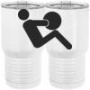 20 oz. Tall Stainless Steel Vacuum Insulated Tumbler White Thumbnail