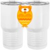 20 oz. Tall Stainless Steel Vacuum Insulated Tumbler White Thumbnail
