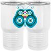 20 oz. Tall Stainless Steel Vacuum Insulated Tumbler White Thumbnail