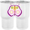 20 oz. Tall Stainless Steel Vacuum Insulated Tumbler White Thumbnail